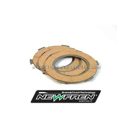 Disques x 3  embrayage Vespa 125 - 150